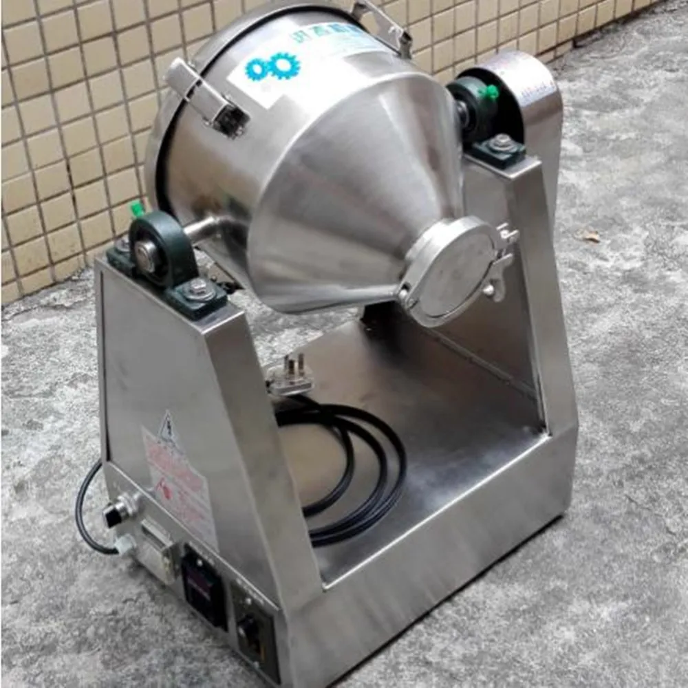 Rotary Cone Chemical Dry Powder Mixing Machine Blender Mixer Powder Chemical Additive Food Maize Mixer