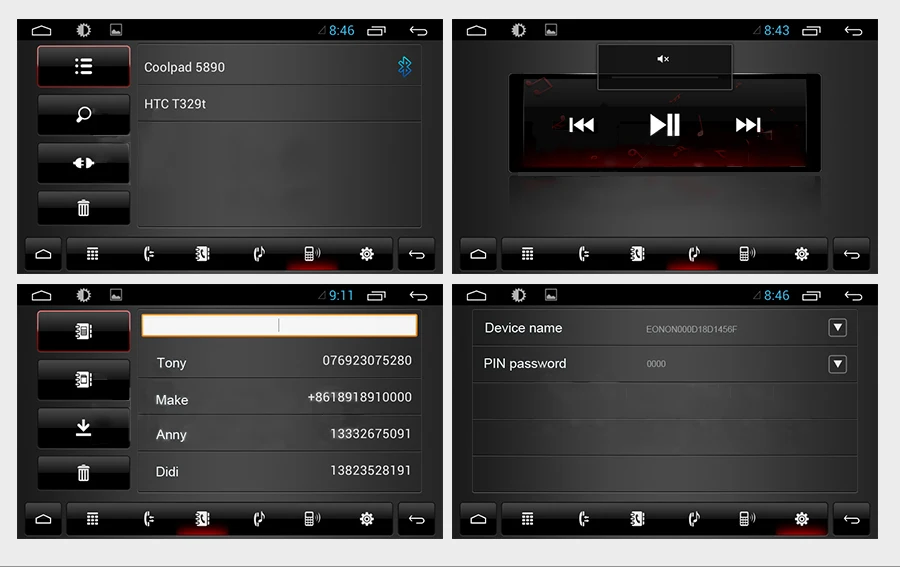 " Android 9,1 автомобильный dvd-плеер радио 2 Din Авторадио для Toyota Camry 2007 2008 2009 2010 2011 Стерео gps навигация