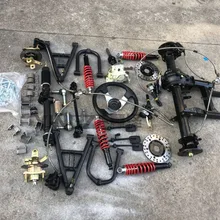 Картинг UTV Багги поворотные кулаки шпинделей амортизаторы заднего хода ATV маятники задний мост с дифференциалом