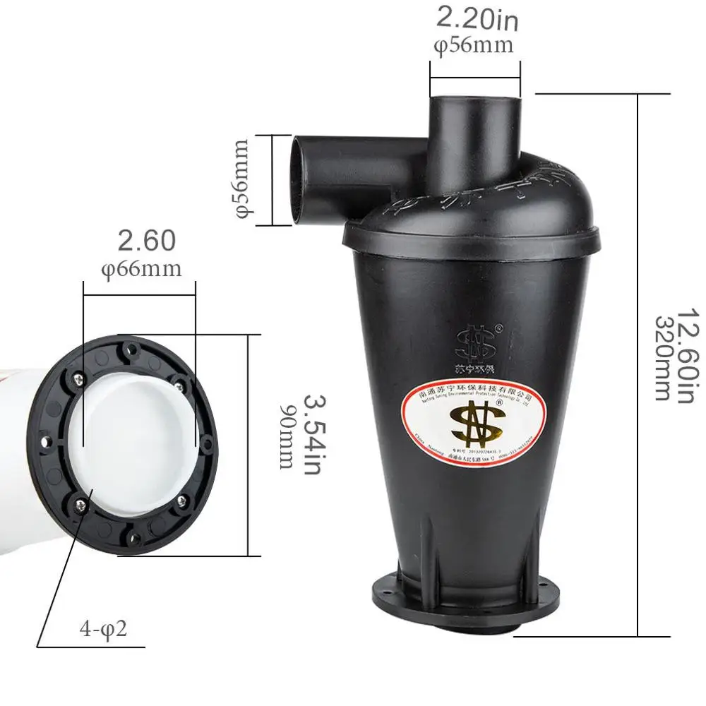 6Th Generation Turbocharged Cyclone Industrial Dust Collector Filter Turbocharged Dust Collector Cyclone