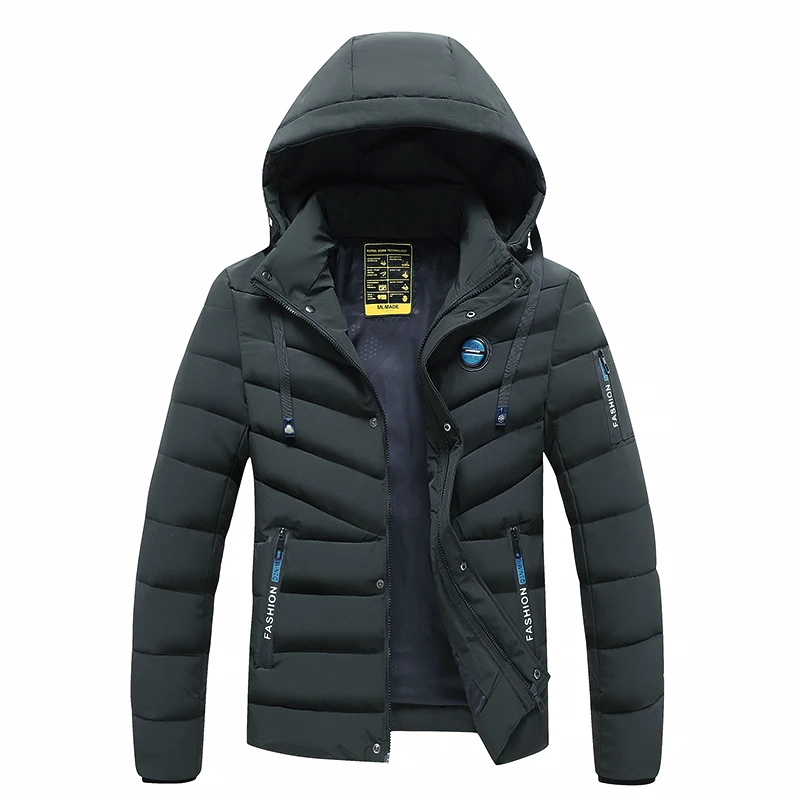 Men 2022 Winter New Hot Windproof Warm Thick Jacket Parkas Coat Men Autumn Brand Outwear Fashion Hooded Classic Casual Parka Men 4