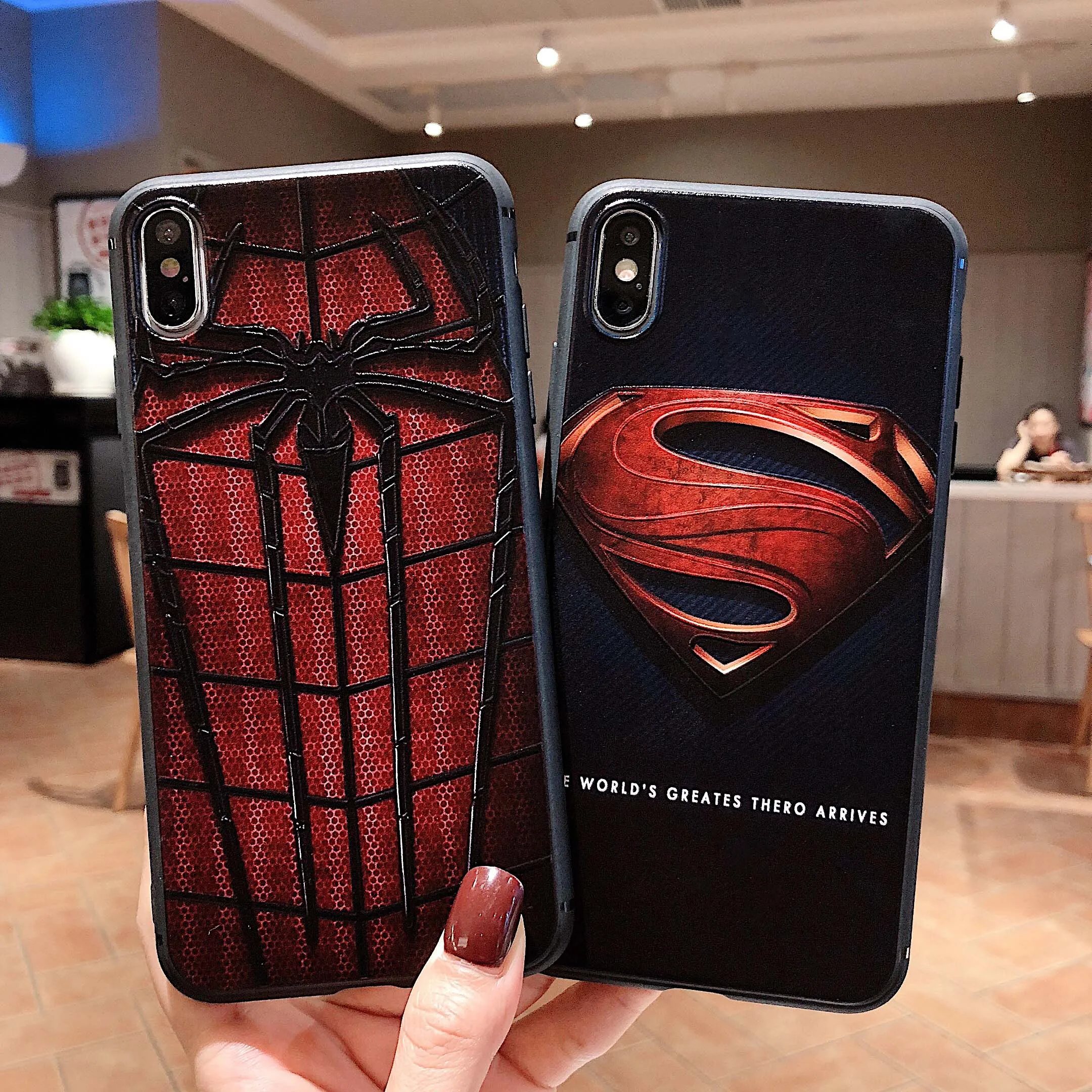 Abmos чехол для телефона Man Wei для iphone 7 8 6 6s plus чехол для iphone X Xs max XR 11 Pro Max