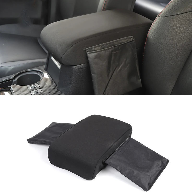 Multifunctional Armrest Box Cover for Toyota 4Runner+ Accessories Armrests Pads Cloth Cover