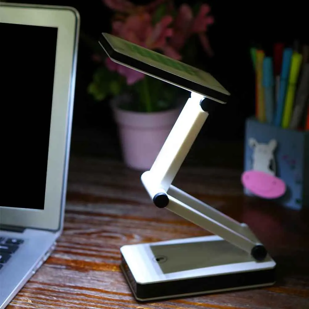 

USB Rechargeable 24 LED Reading For Bedroom Portable Folding Eye Protection Table Lamp Flicker-Free 3 Modes Living Room Student
