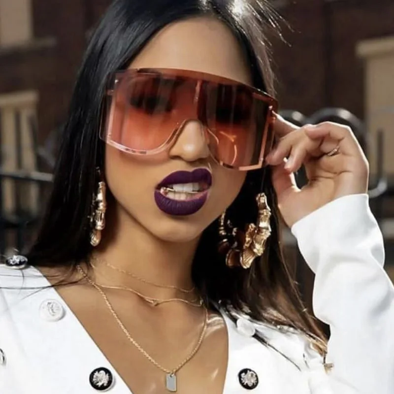 

2019 Luxury Sunglasses Women Fashion Designer Brand Metal Shield Cool Sun Glasses Men Male New Shades Vintage Blue Sunglasses