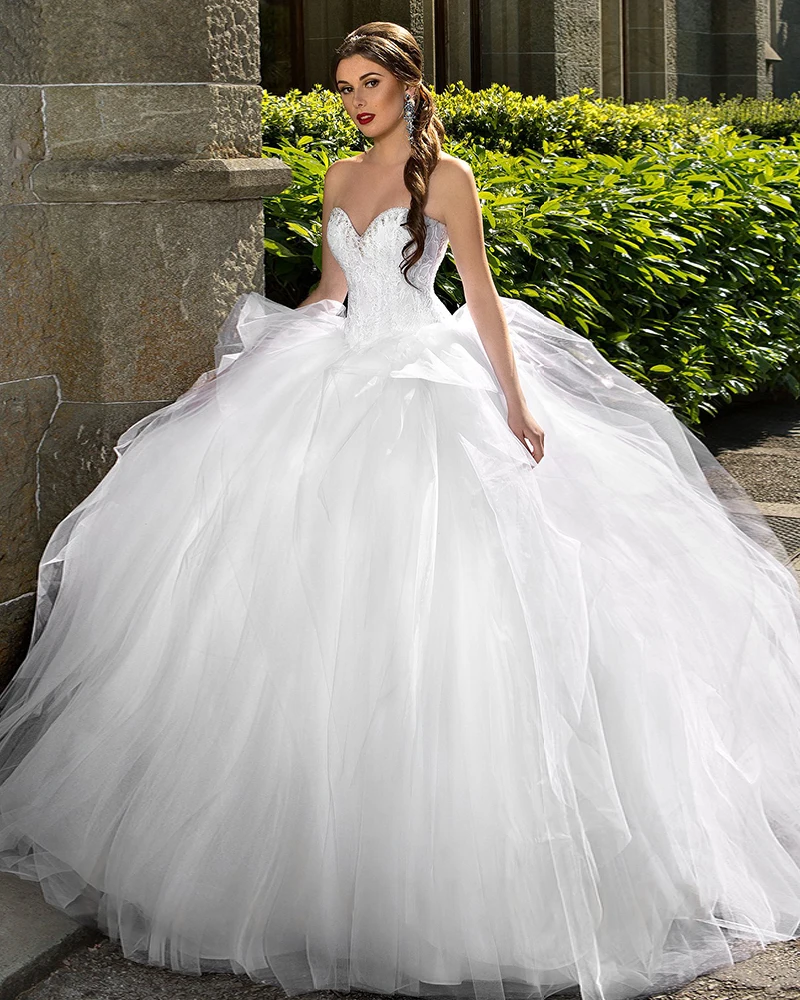 Gorgeous Ball Gown Wedding Dress With A 