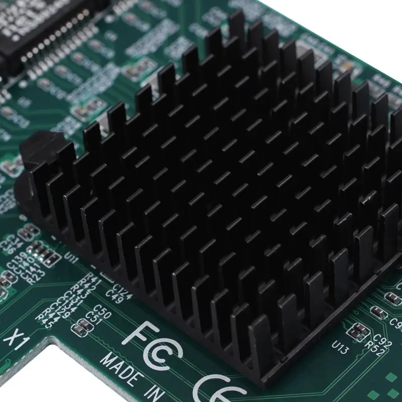 8104-T4 PCI-E 4 порта гигабитная сетевая карта сервер 4xRTL8111G главный чип управления