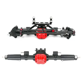 

CNC Metal Front & Rear Portal Axle for 1/10 RC Crawler Car Axial SCX10 II 90046