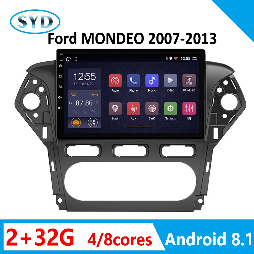 autoradio android car stereo for Ford MONDEO DVD multimedia for auto 2007 2008 2009 2010 2011 2012