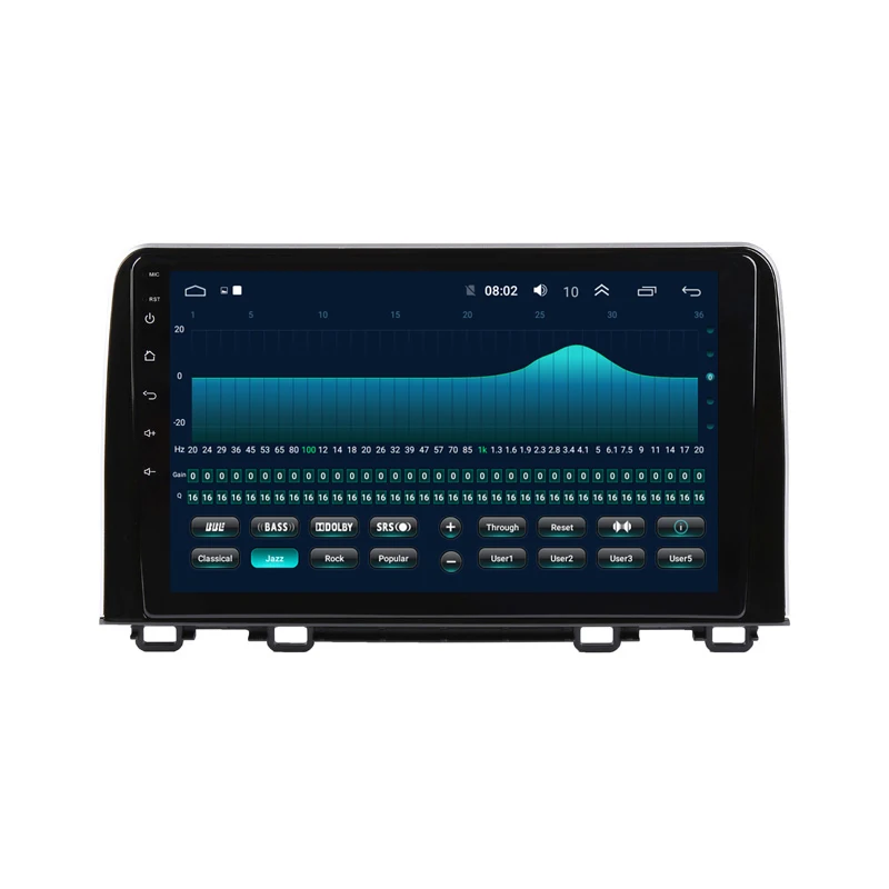 Top 9" 2.5D IPS Screen 2G RAM 32G ROM Android Car DVD GPS For HONDA CRV 2017 2018 2019 audio car radio stereo tape recorder headunit 17