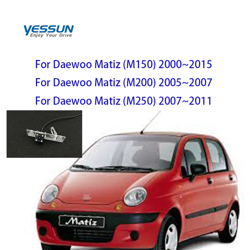 Камера заднего вида Yessun для matiz daewoo Daewoo Matiz (M150) 2000 ~ 2015 CCD камера вида/камера