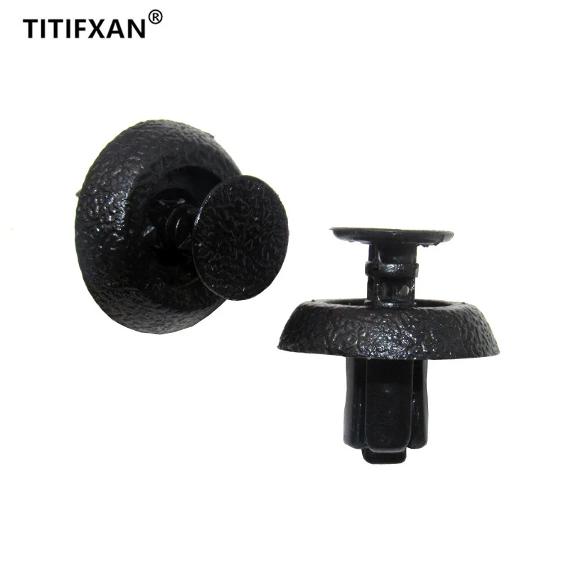 50pcs Car 7mm Hole Plastic Rivets Fastener Push Clip Auto Vehicle Door Trim Panel Clips for Toyota Camry Highlander Corolla | Автомобили и
