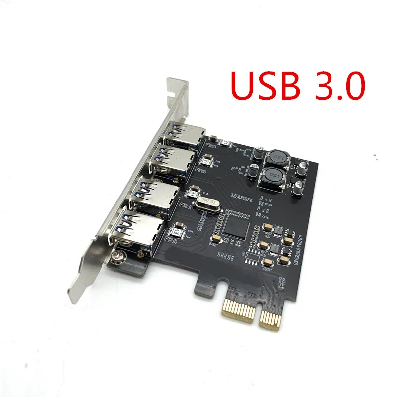 Беспроводной высокоскоростной 4 порта USB 3 0 PCIE PCI Express адаптер для платы управления