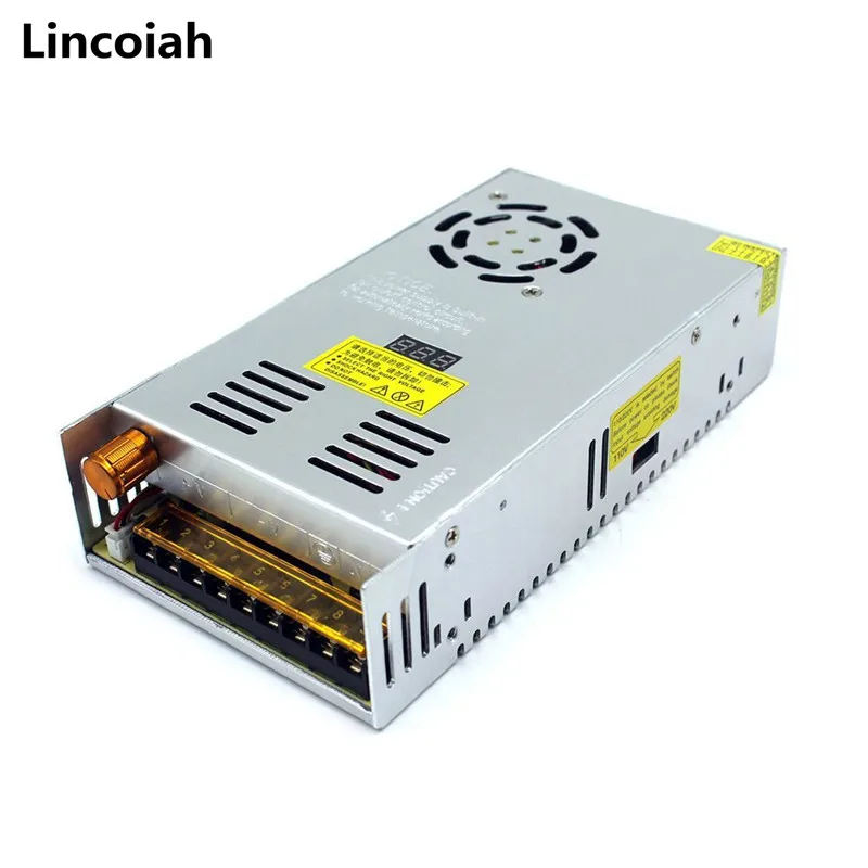 Description Picture 6 of itemAdjustable 5V 12V 24V 36V 48V Switching Power Supply DC 60V 80V 120V 160V 220V 300V 480W Digital Display SMPS Source Transformer