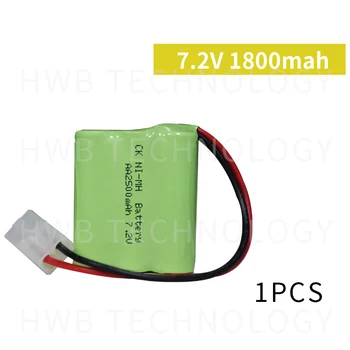 

1 Pieces/lot KX Original New Ni-MH 7.2V AA 1800mAh Ni-MH Rechargeable Battery Pack With Plugs Free Shipping