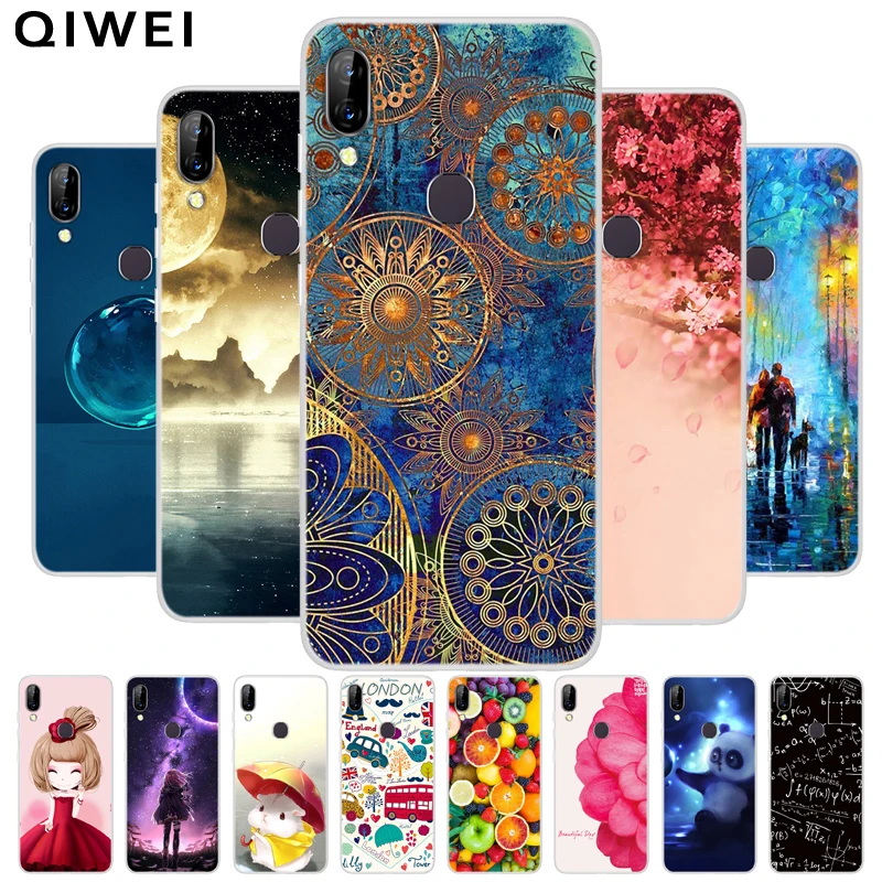 

For Lenovo S5 Pro Case Cover 6.2'' Cute Fundas Soft TPU Phone Back Cover For Lenovo S5 Pro L58041 Silicone Cases S5Pro S 5 Pro
