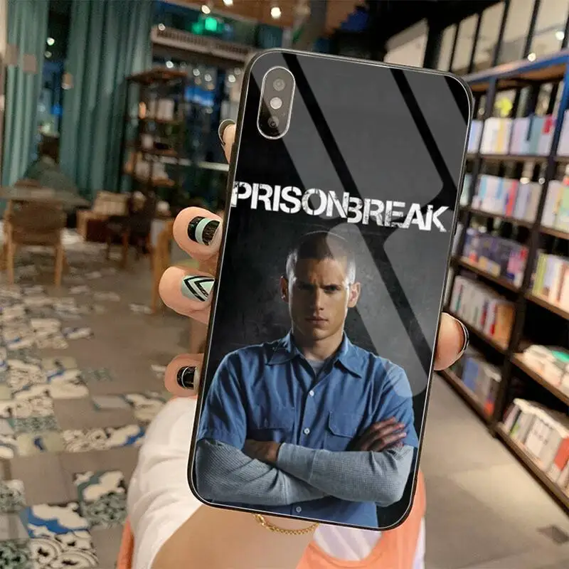 wooden phone cases Prison Break DIY phone Case cover Shell Tempered Glass For iPhone 11 Pro XR XS MAX 8 X 7 6S 6 Plus SE 2020 case casely phone cases Cases For iPhone