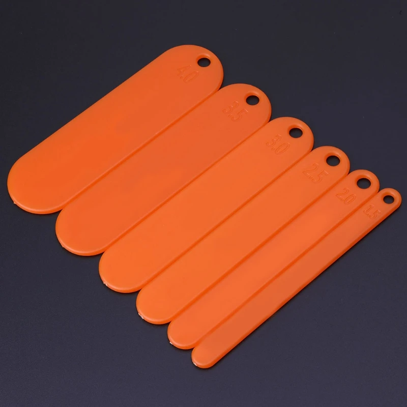 6 Pcs//Set Fishing Netting Shuttle 6 Size Tackle Plastic Net Making Repair Tools
