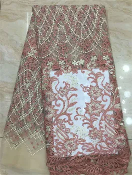 

Nigerian Lace Fabrics 2019 African Swiss Voile Lace Fabrics High Quality French Voile Lace in Switzerland For Wedding FJ6-18