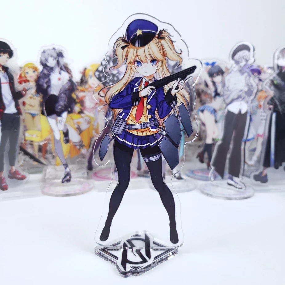 Японский Аниме Девушки фронтальная линия Косплей акриловая модель на подставке