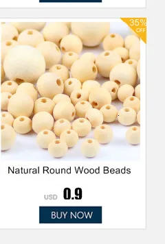 10~500pcs Brown Natural Wooden Beads 5/6/8/10/12MM Eco-Friendly wood Round Loose beads for Jewelry makeing bracelet DIY gold rosary