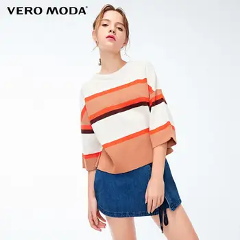 

Vero Moda Women's Assorted Colors Loose Fit 3/4 Drop-shoulder Sleeves Knit Top | 319124530