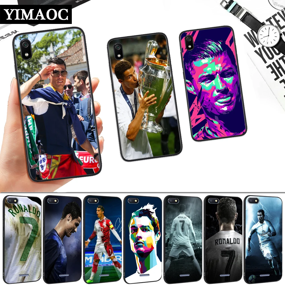 Cool Cristiano Ronaldo CR7 Silicone Soft Case for Redmi 4A 4X 5 Plus 5A 6 Pro 6A 7 7A S2 Go K20 Note Prime 8 |