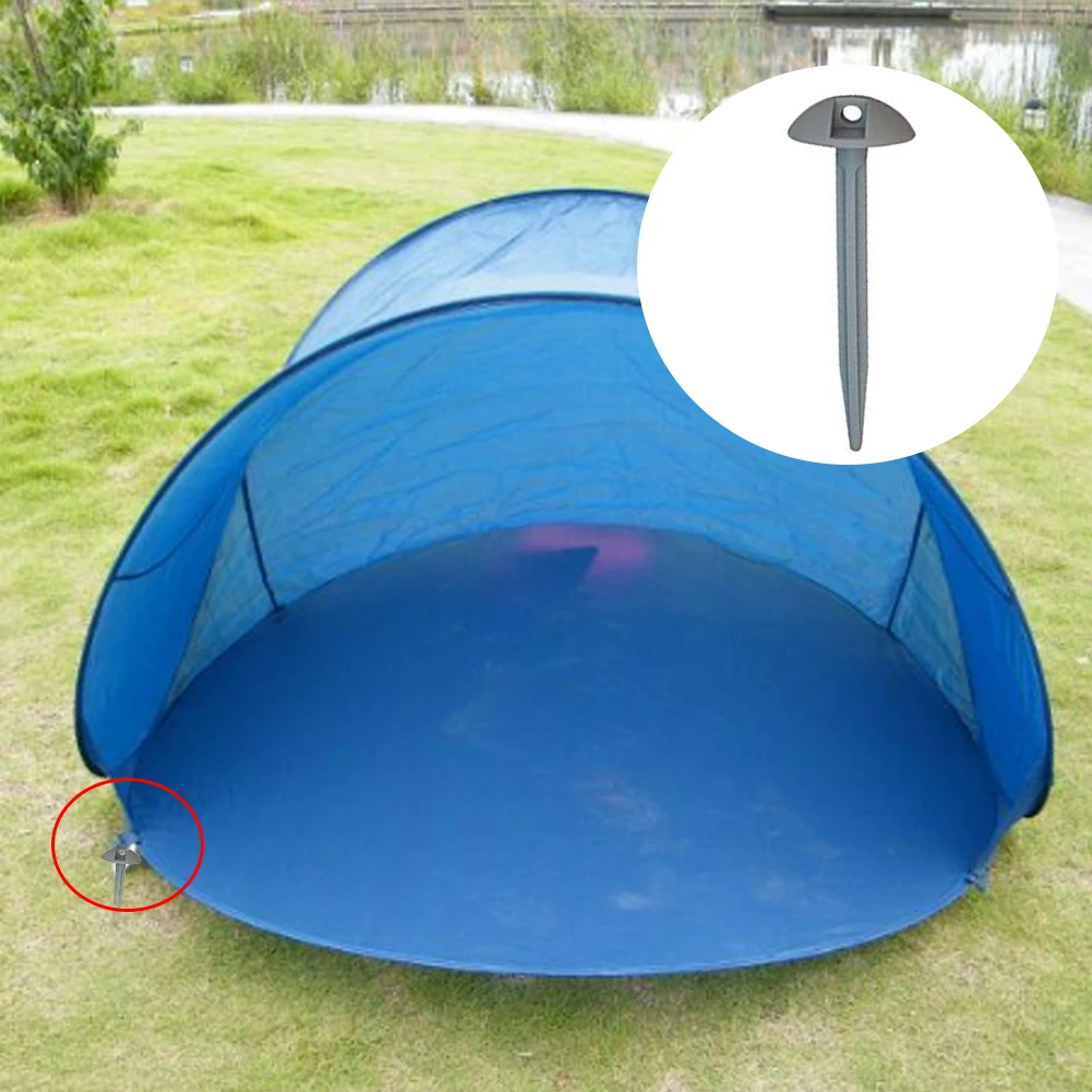 

50 Pcs Tool Awning Accessories Outdoor Sports Camping Equipment Portable Plastic Stakes Fixing Tent Pegs Hiking Ground Pin