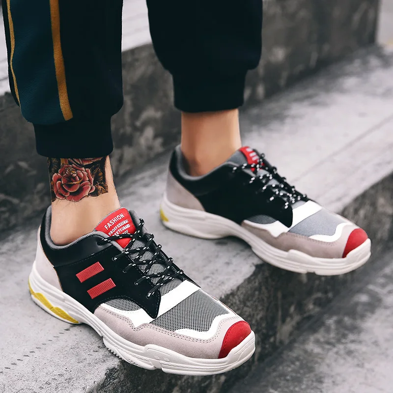 M-Super fire personity Harajuku/Новинка; сезон осень-зима; модная мужская обувь в стиле ретро; Повседневная Удобная мужская обувь