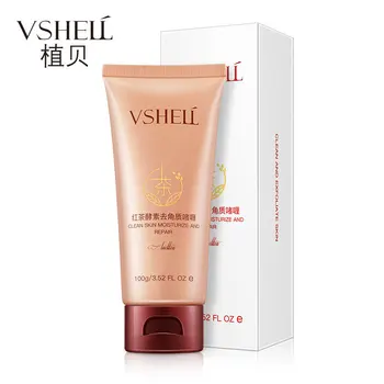 

Black Tea Enzyme Exfoliating Gel 100 G/mL Facial Cleansing Pore Exfoliating Scrub Men and Women Full Body Scrub Cream Unisex