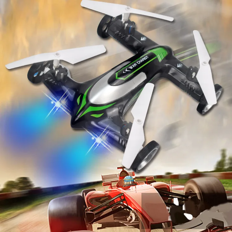 

New Style Air Coaster Quadcopter Amphibious Unmanned Aerial Vehicle Four-axis Airplane Telecontrolled Toy Aircraft