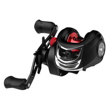

Baitcasting Fishing Reel 12+1BB Fishing Reel 6.3:1 Ratio 218g Rubber Non-slip handle Carretilha de pesca Fishing Reels