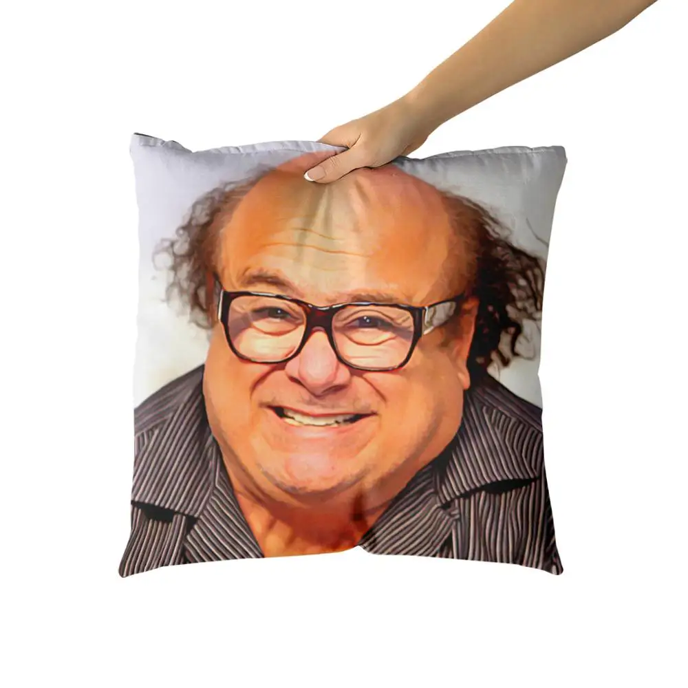 Danny Devito хлопок холст пользовательские подушки чехлы на заказ подушка, подушка чехлы персонализированные подарки