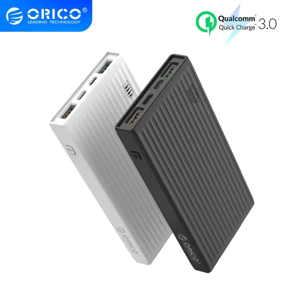 ORICO 20000mAh Power Bank QC3.0 Quick Charge 18W Powerbank External battery For iPhone Type C for Macbook|Power Bank| - AliExpress