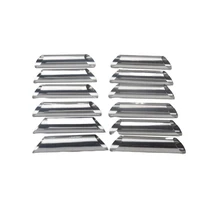 12 шт. круассан из нержавеющей стали трубы выпечки Плесень спиральный Рог формы кондитерские инструменты торт хлеб антипригарное