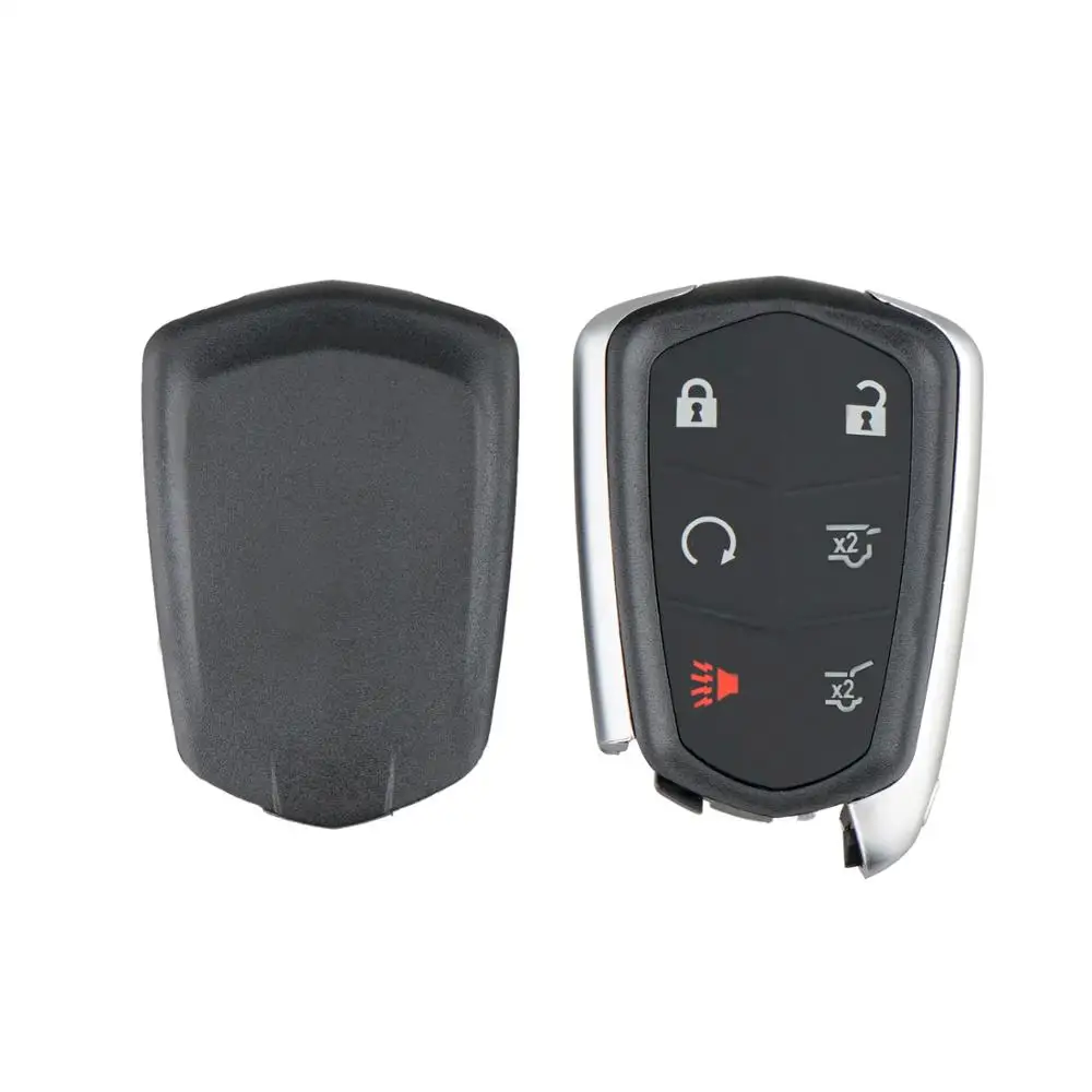 BHKEY для Cadillac Escalade ESV 6 кнопок умный пульт дистанционного ключа корпус Fob