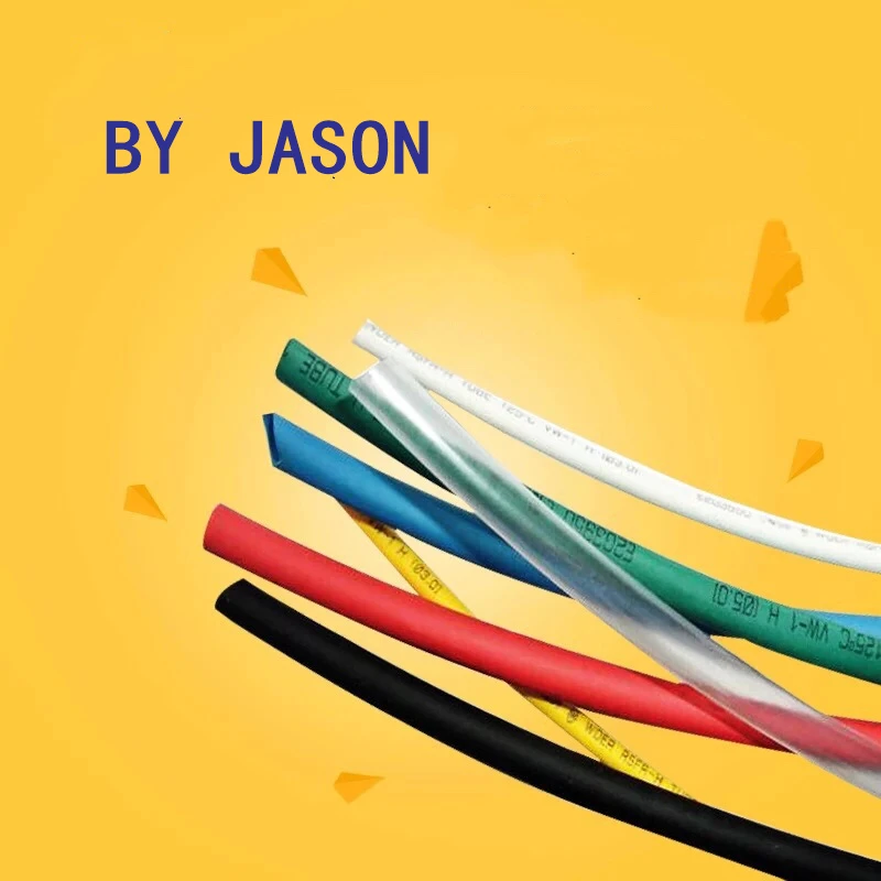 

2M 1.6/2.4/3.2/4.8/6.4/7.9/9.5mm Dual Wall Heat Shrink Tube thick Glue 3:1 ratio Shrinkable Tubing Adhesive Lined Wrap Wire kit