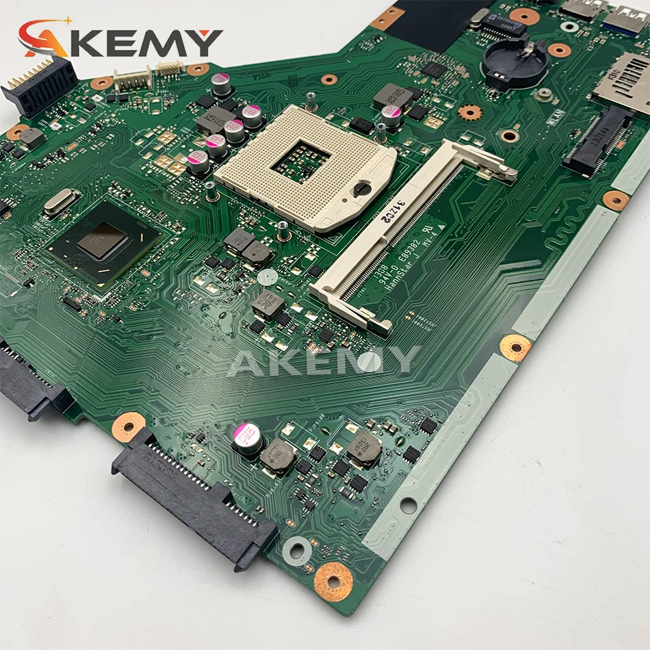 Akemy X55A материнская плата для ноутбука For Asus оригинальная HM70 REV 2 1/2 2|Материнские
