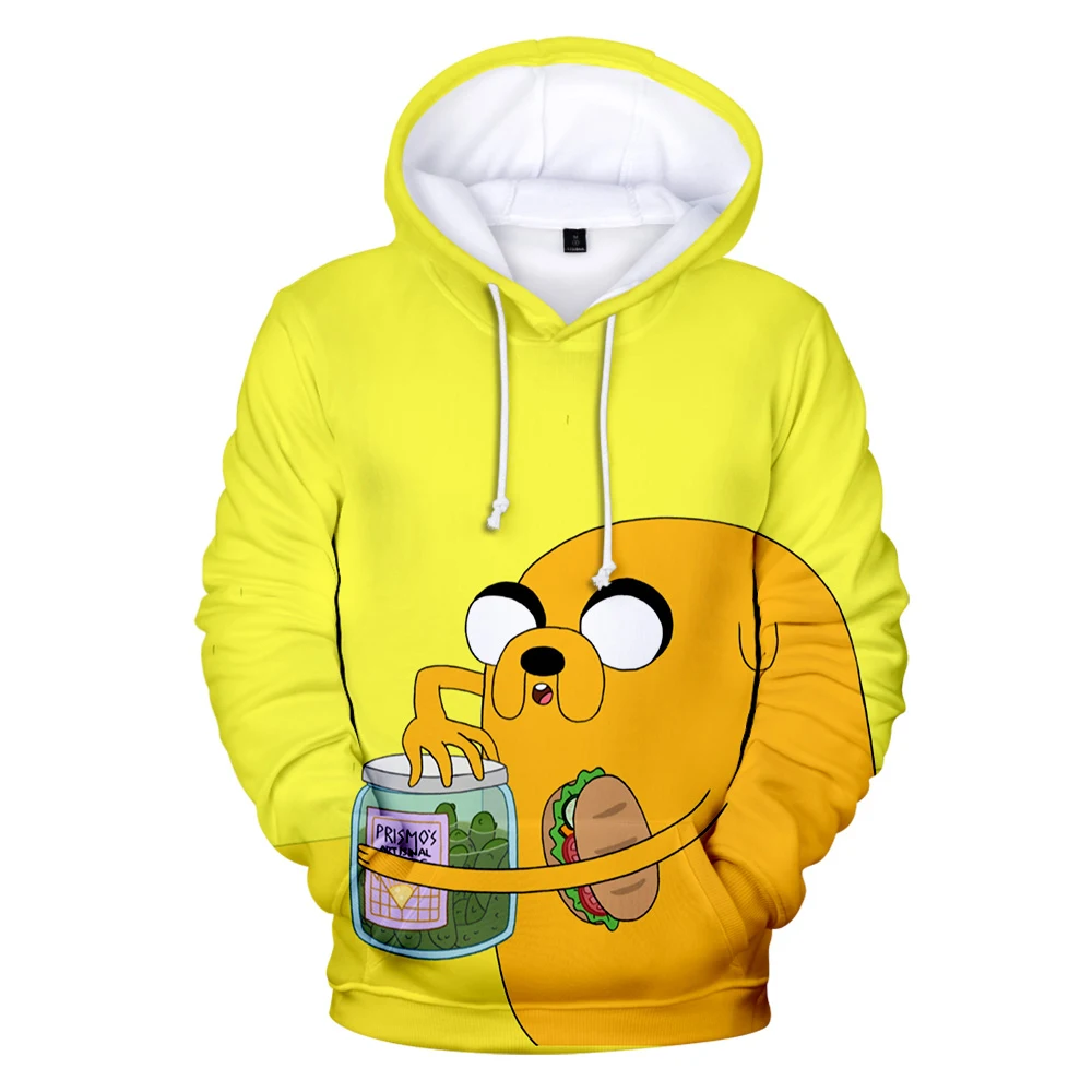 Толстовка с капюшоном Adventure Time 3D Женская/мужская толстовка длинным рукавом Лидер