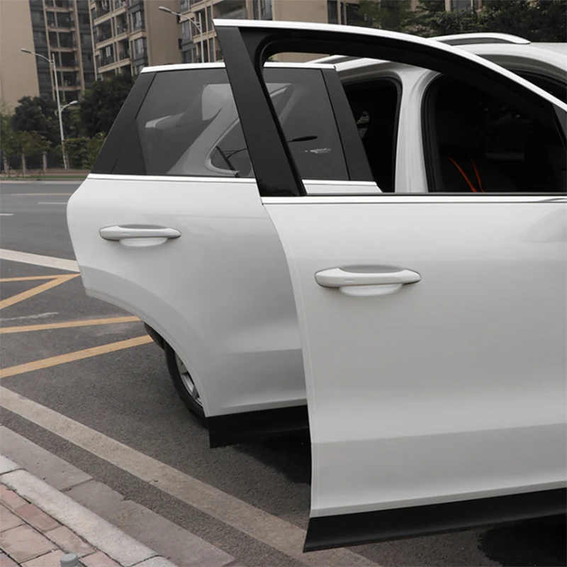 Universal Car Anti Collision Side Door Edge Guard Door Sill Scuff Plate Protection Sticker Strip For Toyota CHR Land Cruiser 200
