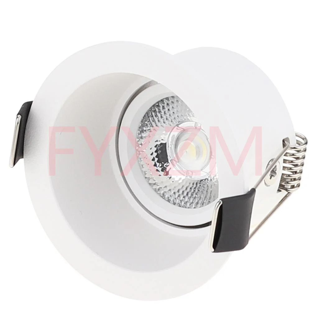 Description Picture 4 of itemCRI92 Anti-glare LED 5W 7W 9W 12W 15W Embedded Ceiling Downlight Round Spotlights Recessed Led Indoor Ceiling Light for Jewelry