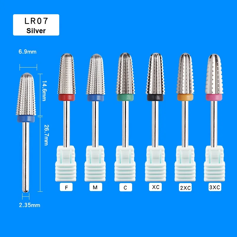 Broca do Unha Cortador de Trituração para Manicure Arquivos do Unha Equipamento da Arte Carboneto Elétrica Máquina Brocas Buffers Acessórios 1 Pçs 4 High Quality Beleza e saúde