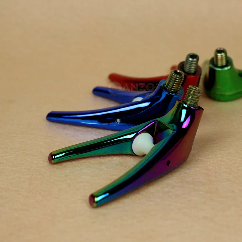 

Electroplated Colorful Four China Battery Ribbon Head DIY Carbon Roller Ribbon 50 Yuan 8mm Silk Ribbon Rod