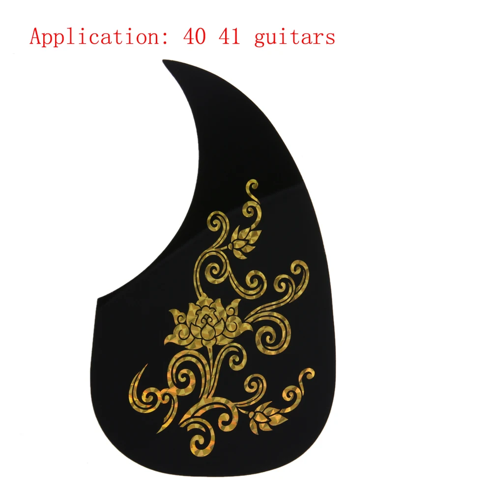 Акустическая гитара pick guard pick Guard Dickquard самоклеящаяся целлюлоидная пластина для 4" 40" 3" 38" аксессуары для гитары - Цвет: Type 12