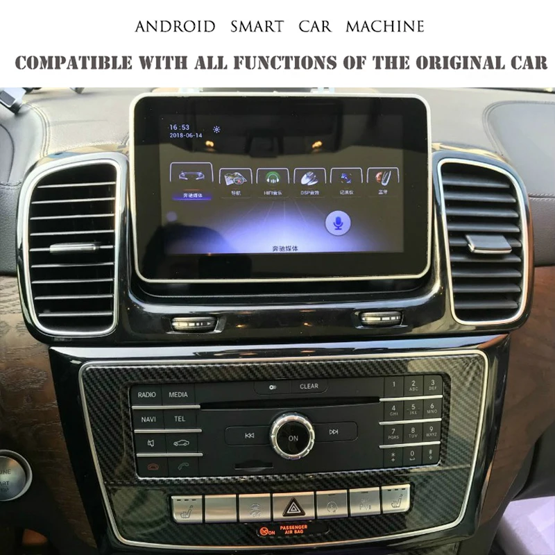 Liandlee автомобильный мультимидийный навигатор Аудио Радио для Mercedes Benz MB GLE Class W166 C292~ CarPlay TPMS навигация NAVI
