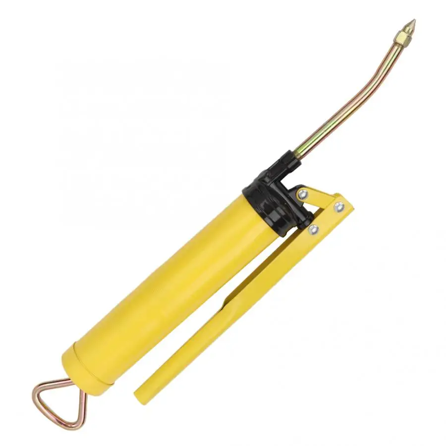 Free Shipping Spray Gun 200CC Lever Action Air Grease Gun Oil Injector Pneumatic Greaser Cartridge Greasing Manual Tool Tornador