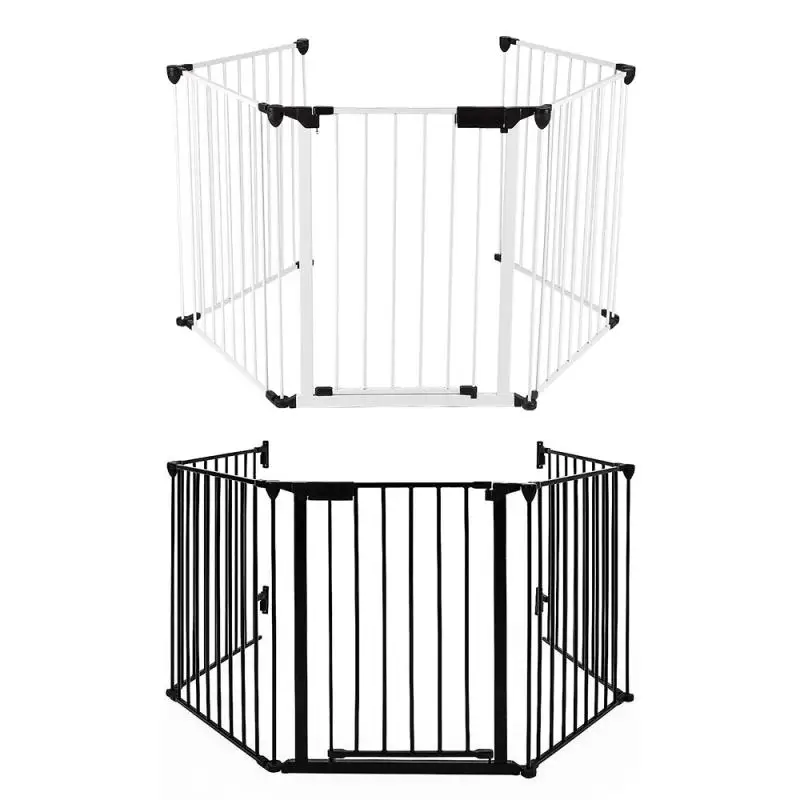 Barrière de sécurité en métal pour bébé, barrière de cheminée, foyer,  barbecue, pour chien et chat - AliExpress