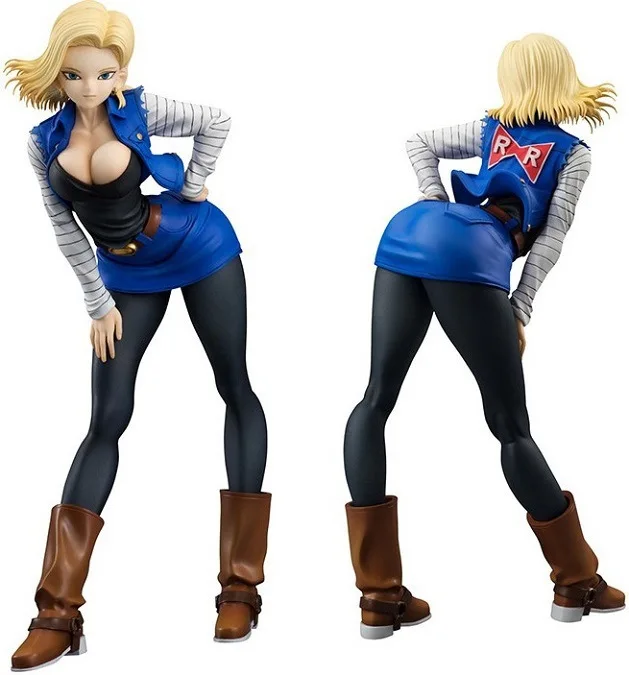 

Anime Model Seven Dragon Ball Z Dragon Ball Girl'S Cyborg 18 No. 1 Generation Artificial Human Boxed Garage Kit