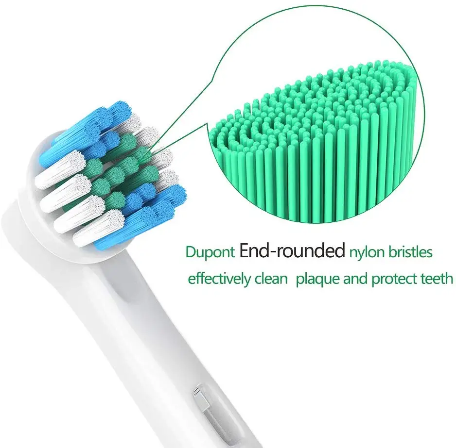 16 шт. сменные головки щетки для Braun oral B DB4510k 3744 3709 3757 Advance Power400 450 450TX 800 850 900 950
