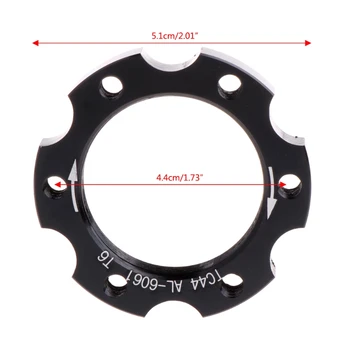 

MTB Mountain Bike Bicycle Hubs Disk Seat Disc Brake Conversion Base Adapter 44mm Y51D